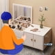 thumbnail image 3 of Drawers Dressing Table Storage Box Organizer Toiletries Dressing Table Makeup Headboards Sofas Tocador Maquillaje Home Furniture My Lux Decor Round, 3 of 20