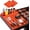 2pack-Orange, variant on TONGAO 2-Pack 16x11.5 inch Silicone Grill Mat for Blackstone, Non-Slip Bbq Tool Organizer, Orange