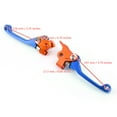 thumbnail image 3 of Brake Clutch Levers for Husqvarna TC125 TC250 TE150 TE250 TE300 FC250 FC350 Blue, 3 of 14