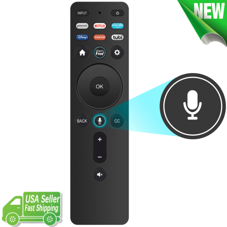 XRT260 Replace Voice Remote Control for Vizio TV P75Q9-J01 M50Q6-J01 V435-J01