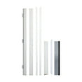 thumbnail image 4 of Fiberglass Entry Door, 36'' x 80" Door with Brickmould,4-9/16 Vinyl Frame,White Primed, Left Hand Inswing, Front Entry Knock-Down Door, 2-Panel Craftsman, 6-Lite Low-E Glass, 4 of 4