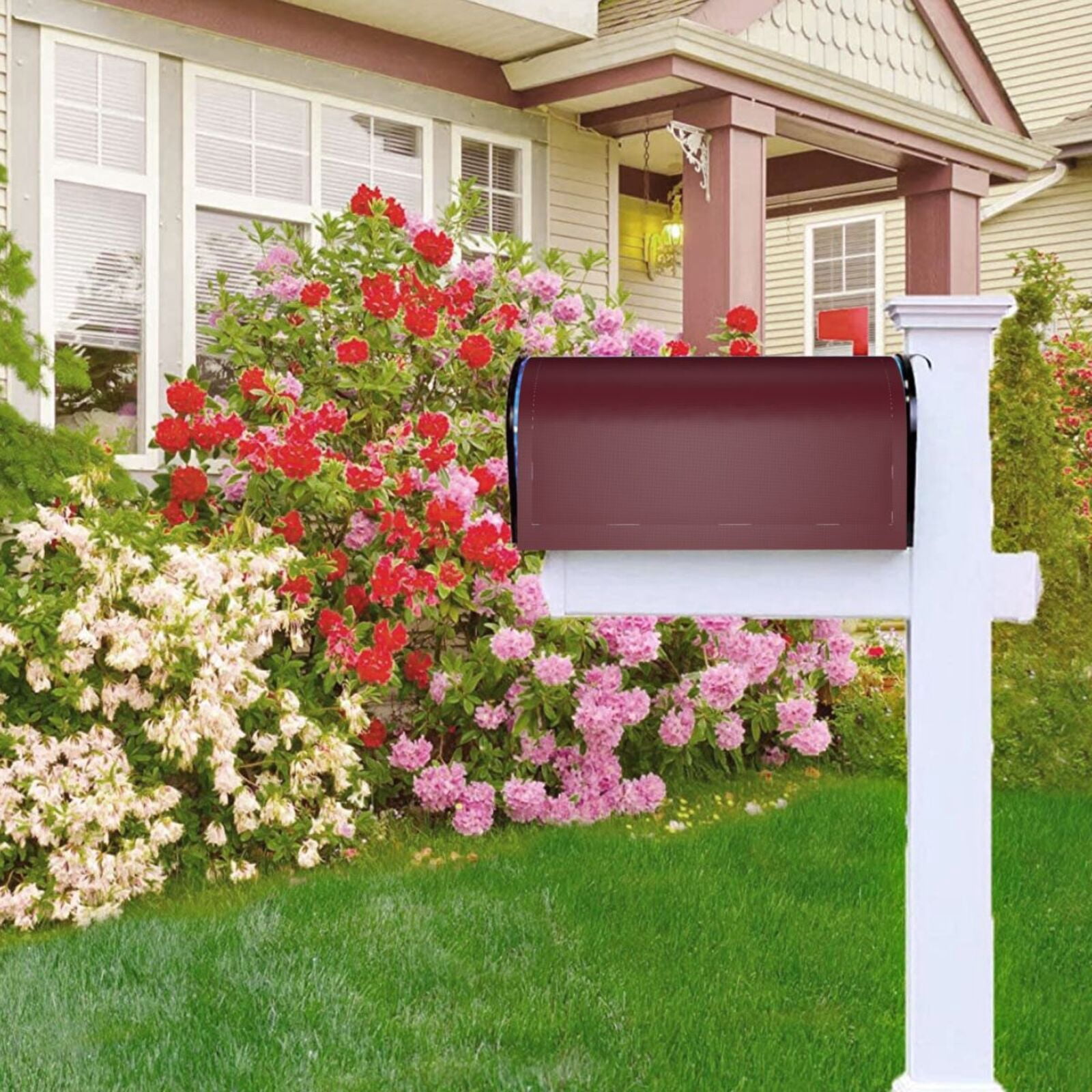 Kdxio Magnetic Mailbox Cover 21x18 in Mailbox Cover Outdoor Decoration Holiday Mailbox Covers for Home Garden Yard-21x18 in