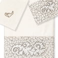 thumbnail image 3 of Linum Home Textiles 100% Turkish Cotton April 3PC Embellished Towel Set, 3 of 3