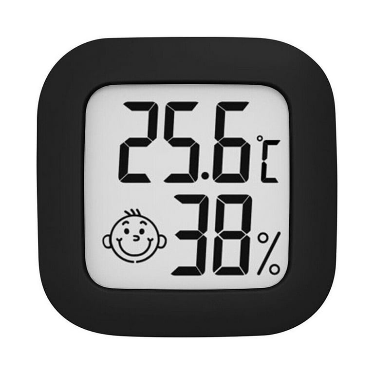 ThermoPro TP55W Digital Hygrometer Indoor Thermometer Humidity Gauge with  Jumbo Touchscreen and Backlight Temperature Humidity Monitor in Black