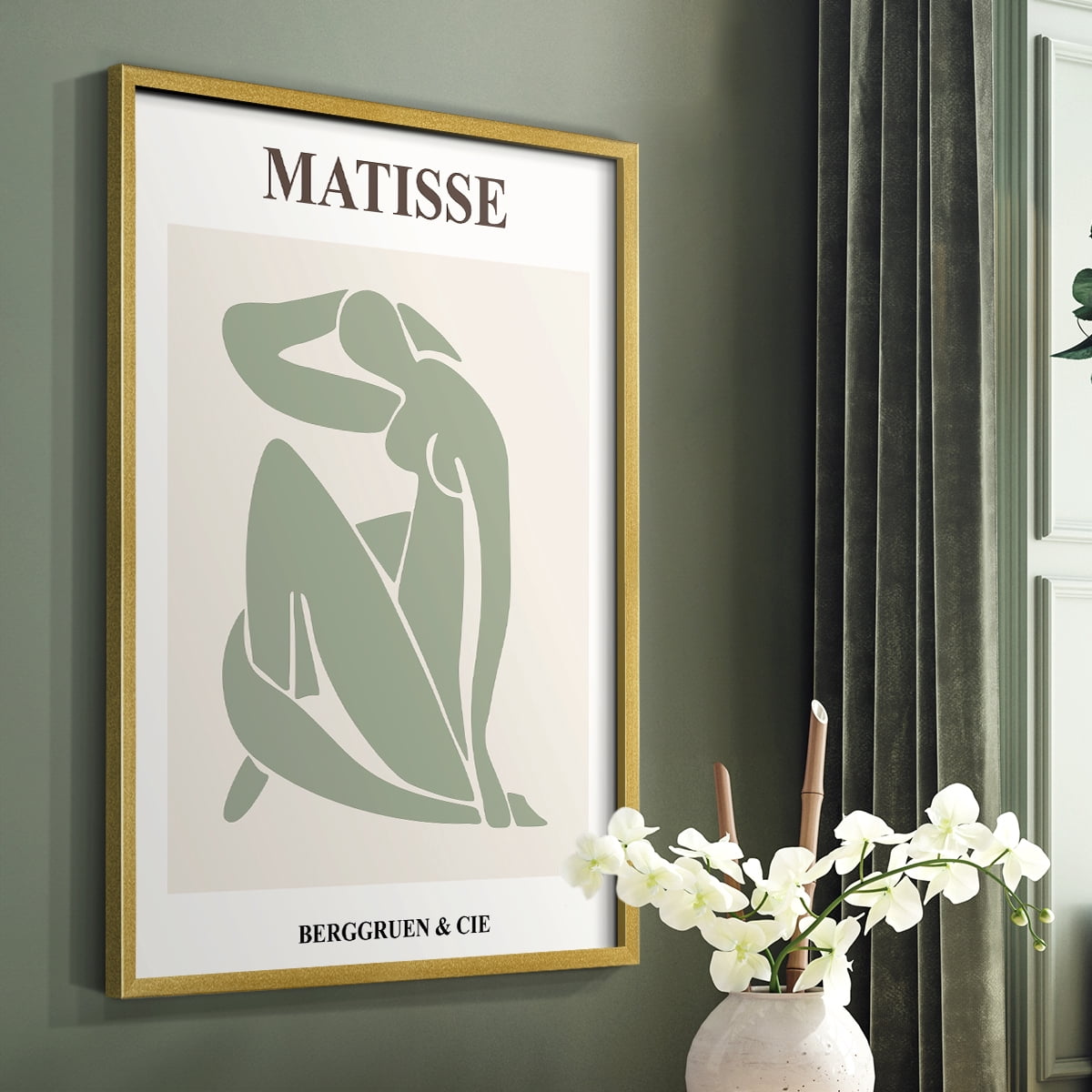 Matisse LIX Framed Print - Solid Wood