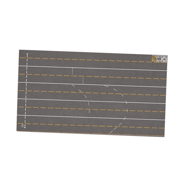 arctrm 1/64 Scale Parking Lot Mat Photo Backdrop Mat Accommodate Multiple Models Layout