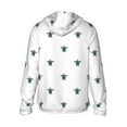 thumbnail image 2 of Picia Hand Drawn Turtle Women's Men's UPF 50+ Sun Protection Hoodie Shirt Long Sleeve SPF Fishing Outdoor UV Hiking Lightweight Shirts-Large, 2 of 9
