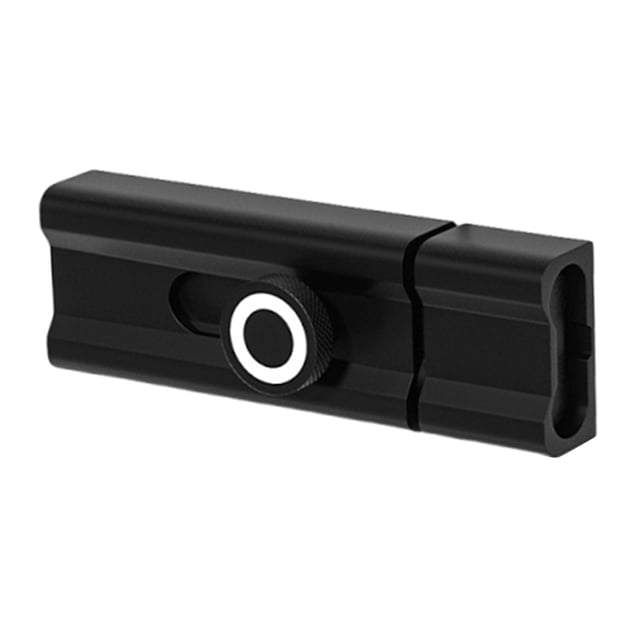 jifeng Slide Bolt Door Latch Aluminum Surface Mounted Easy to Install Sliding Door Lock 8cm Length
