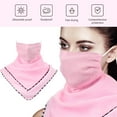 thumbnail image 3 of Sun Protection Face Cover Chiffon Breathable Neck Gaiter Scarf Chiffon Neck Scarf UV Protection Bandanas for Women Outdoors, 3 of 8
