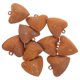 thumbnail image 4 of Rustic Heart Shaped Jingle Bells Iron Christmas Ornaments for Seasonal Decor, DIY Crafts, Wreaths & Fireplace Accents 10pcs, 4 of 5