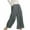 Grey, variant on VEKDONE Womens Linen Long Pants Gray L