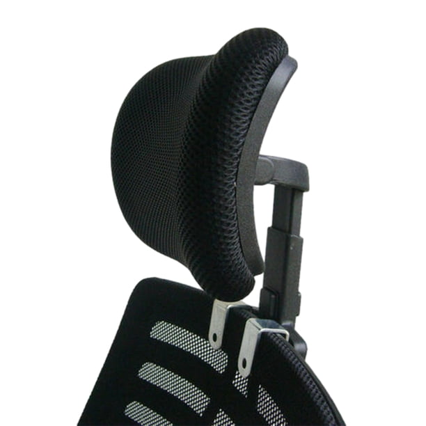 Toystoory Reposacabezas ajustable fácil de instalar: experiencia de asiento Cómoda protección para el cuello Almohada reposacabezas Muebles de oficina en casa negro 3CM