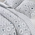 thumbnail image 2 of Coastal Quilt Set - Lightweight, Soft, All-Season - 2-Piece Reversible Nautical Bedding Set (Twin / Twin XL, Seashell Tile), 2 of 6