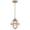 thumbnail image 3 of Westinghouse Stella Mira Mini Pendant Oil Rubbed Bronze Finish with Highlights, 3 of 5