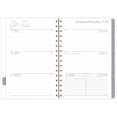 thumbnail image 2 of Mead Dark Floral Small Weekly/Monthly Clear Poly Planner, 2 of 4