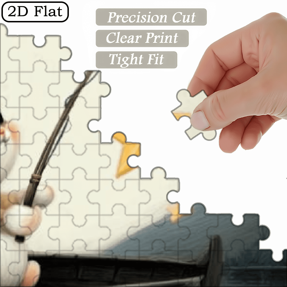 A Box of (1000pcs) Adult Puzzles, Character Landscape Theme, High Difficulty, Suitable for Adults, Family Entertainment, Home Decoration.29.4*19.6 in