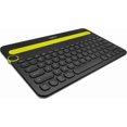 thumbnail image 2 of Teclado Bluetooth multidispositivo Logitech K480 para computadoras, tabletas y smartphones. Negro, compacto, con dial e interruptor, resistente a salpicaduras - 920-006342 (Renovado), 2 of 5