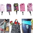 thumbnail image 3 of PENGXIANG Foldable Handy Shopping Bag Reusable Tote Pouch Recycle Storage Grocery Handbag, 3 of 5