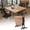 55.1in White Walnut, variant on Conference Room Tables with Wheels Mobile Folding Training Table Modular Meeting Tables for Office Conference Room (2,Walnut,47in)