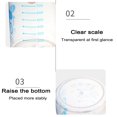 thumbnail image 3 of Contenedor transparente azul para almacenar cereales, frijoles y frutos secos de 1000 ml para la cocina, 3 of 6