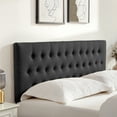 thumbnail image 7 of Weture Upholstered Polyester Headboard Adjustable Height Queen, 7 of 7