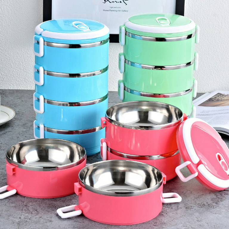 Stainless Steel Lunch Box, Insulated Bento Lunch Box, Fresh-keeping Storage  Box, Sealed Divider, Microwaveable, Back To School Stuff,, - Temu