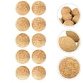thumbnail image 1 of OULII 10pcs Solid Wood Table Soccer Balls For Standard Foosball Tables Replacement Balls For And Parties, 1 of 8