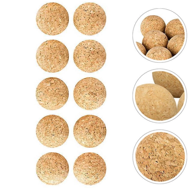 OULII 10pcs Solid Wood Table Soccer Balls For Standard Foosball Tables Replacement Balls For And Parties
