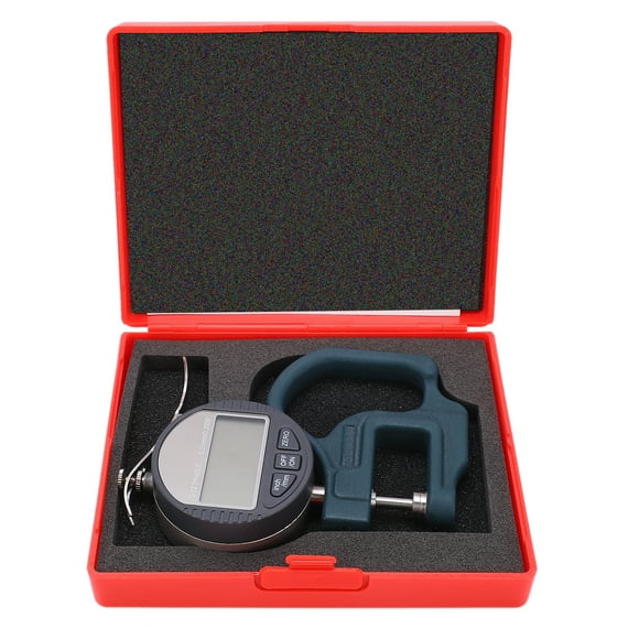 Thickness Gauge,0-12.7mm Electronic Thickness Meter Digital Thickness Micrometer Digital Thickness Meter Modern Innovation