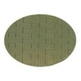 thumbnail image 2 of Oval PVC Placemat Non-Slip Plastic Table Mat Dish Pads Dish Water-proof Plate Dish Pads Coaster Kitchen Bar Accessories, 2 of 7