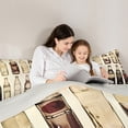 thumbnail image 4 of Homewish Cartoon Cola Bottles Twin Bedding Sets 7-Piece, Vintage Fashion Bedding Comforter Set, Teens Kids Boys Girls Reversible Sheet Sets, Lightweight Room Decor, 4 of 7