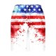 thumbnail image 2 of Pantalones Cortos para Hombre de Cintura Elástica con Bolsillos Pantalones de Playa de Impresión Casual, Poliéster Ligero de Moda para la Primavera Verano Al Aire Libre Y el Uso Diario, 2 of 5