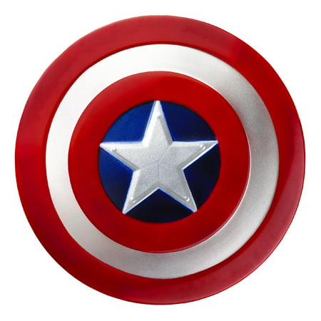 Captain America Shield for Children, Plastic, Measures 12 3/4 Inches Diameter