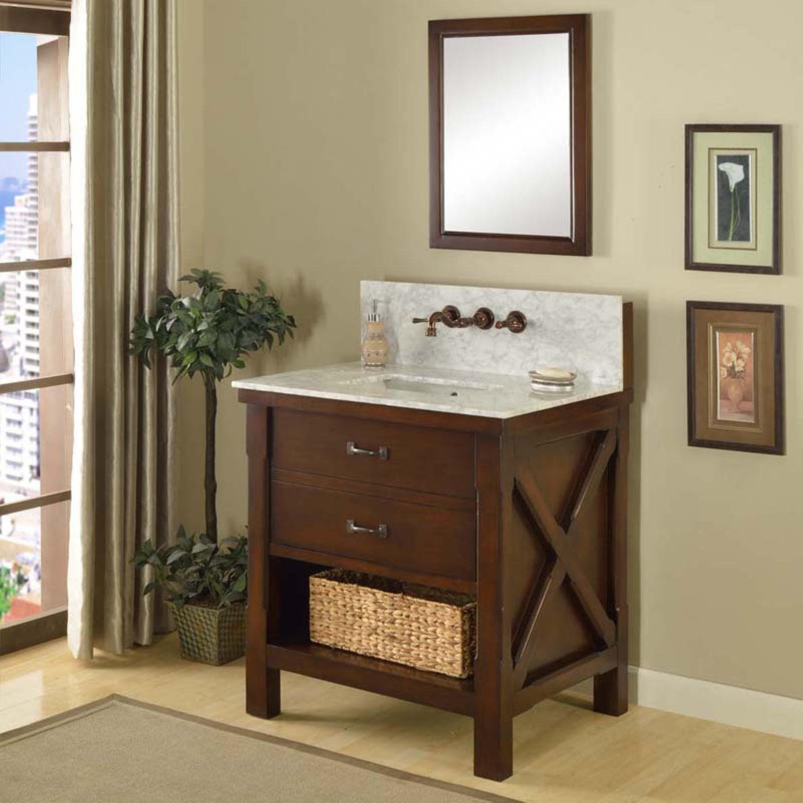 Direct Vanity Sink Xtraordinary Spa Premium 32S1 32 in. Single Bathroom