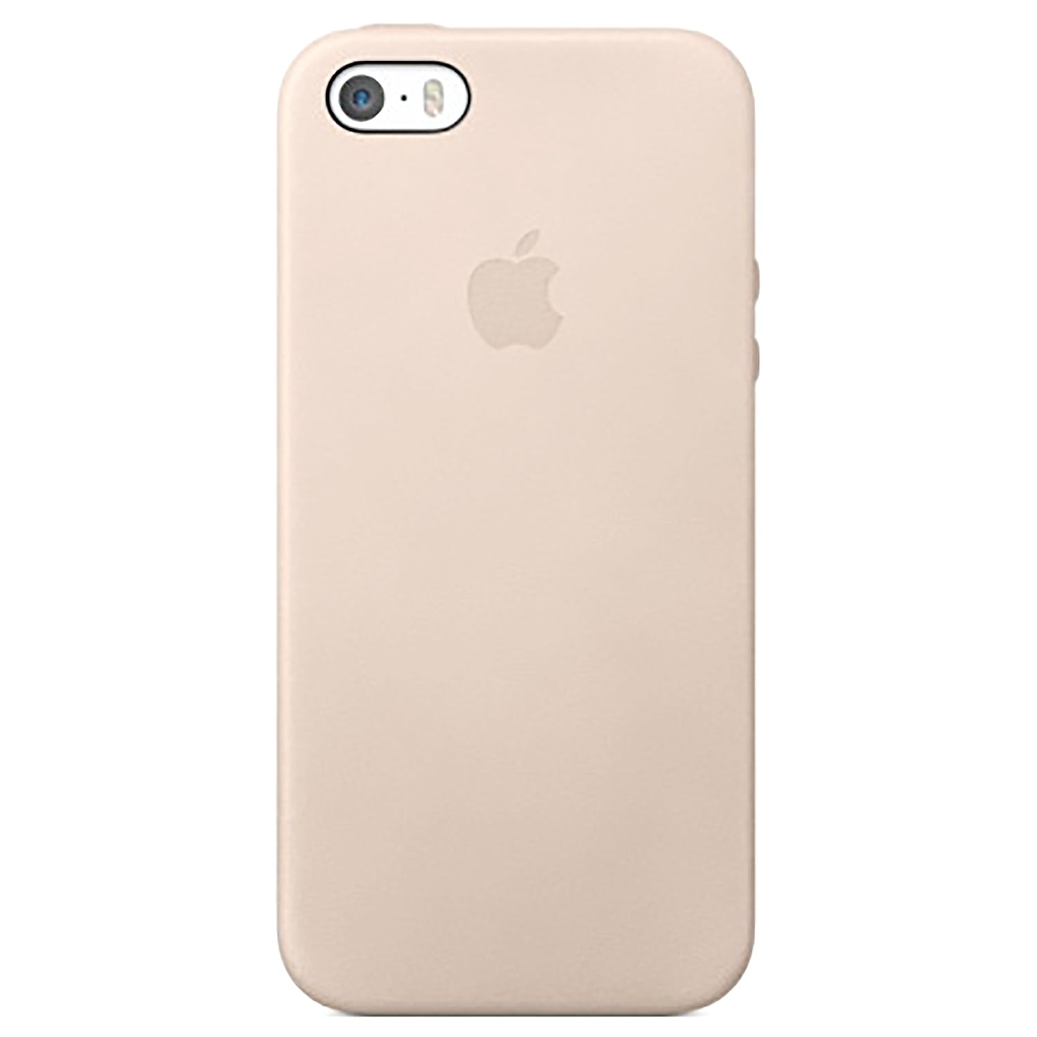 Official Apple Leather Case For Iphone 5 5s Se Beige Walmart Com