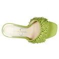thumbnail image 4 of Jessica Simpson Olya Sandals Women Slip On Mule Stiletto Heel Open Toe Pump Heeled Sandals (Spring Green, 8.5), 4 of 5