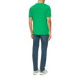 thumbnail image 3 of s.Oliver Camiseta hombre - Basic, estampado logo, cuello redondo, algodón Verde M (Medium), 3 of 4