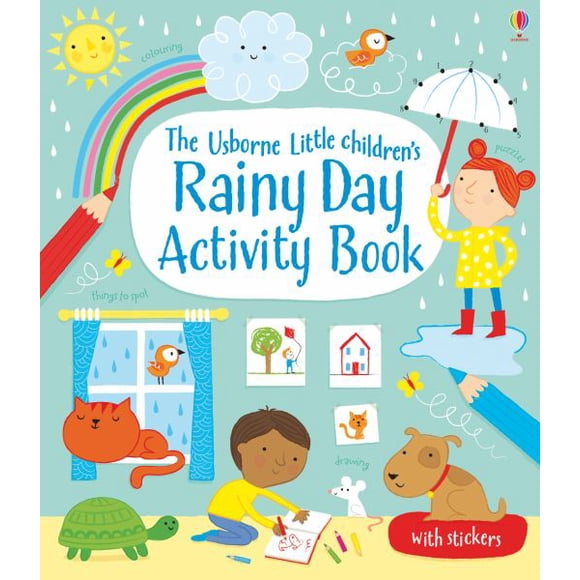 Le Livre d'Activités pour la Journée de Pluie des Petits Enfants Usborne