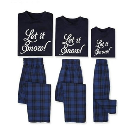 - Christmas Family Matching Plaid Pajamas Pjs Sets Christmas Sleepwear Homewear Nightwear for Mom Bad Kid