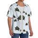 thumbnail image 2 of Fotbe Sea Turtle Camisa Estampada de Manga Corta para Hombre, Casual de Verano, Estilo Playero, Sin Arrugas-Small, 2 of 5