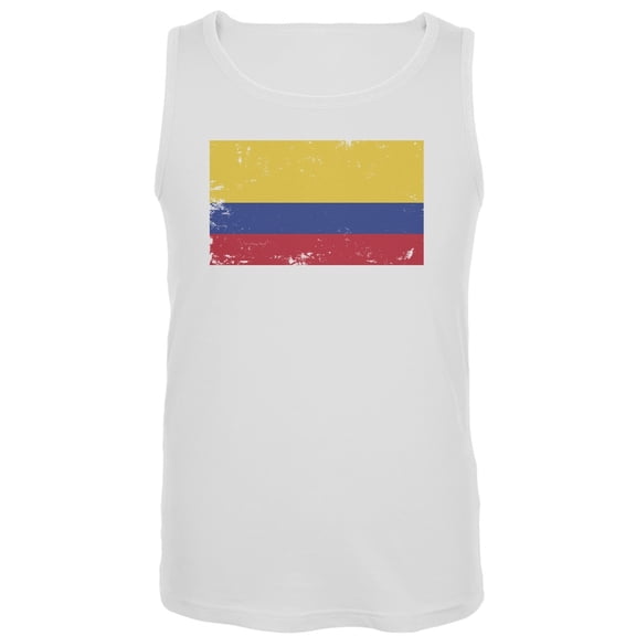 World Cup Colombia Distressed Tank Top - Medium