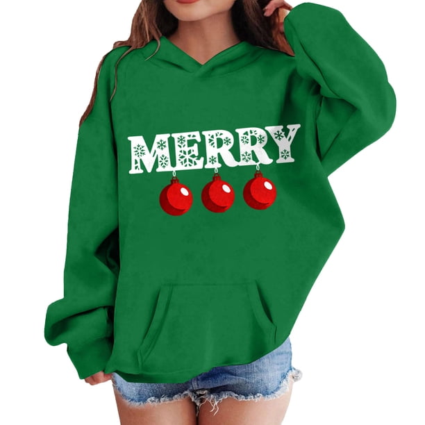 Sudadera con capucha para niñas y niños, sudadera de manga larga con cuello redondo y estampado de moda, jersey con bolsillo, sudadera de poliéster para niñas