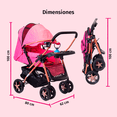 thumbnail image 2 of Carriola Reversible Starkids Linx Rosa, 2 of 2