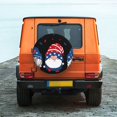 thumbnail image 6 of Vsdgher Gnome Independence Day for Spare Tire Cover, Tire Wheel Protector Wheel Cover Fit for Truck,Trailer,RV,SUV,Camper and Most Vehicle-14 inch, 6 of 6