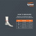 thumbnail image 4 of Tobillera Deportiva Air Pro Naranja Nylon C/Cinta Tynor, 4 of 4