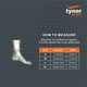 thumbnail image 3 of Tobillera Deportiva Air Pro Naranja Nylon Talla M Tynor, 3 of 4