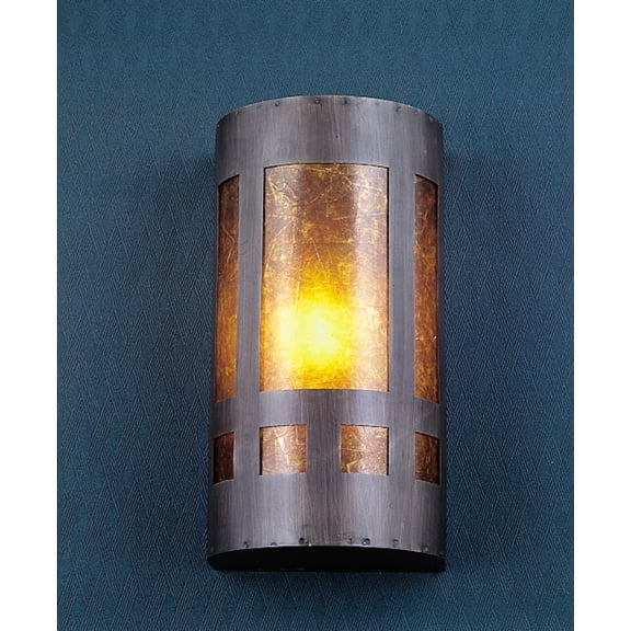 Meyda Tiffany 23956 Mica Missions 5" Wide Ada Compliant 1 Light Wall Washer - Tiffany