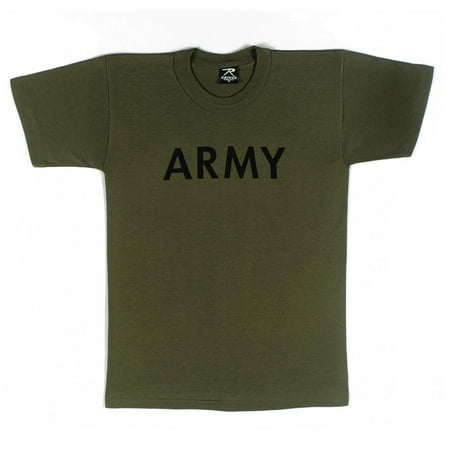 Wait Training T-shirt - Army Olive Drab Physical Training T-Shirt