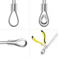 thumbnail image 4 of 14-Piece Steel Cable Set - 10M Wire Cable - 3 mm Diameter - Steel Cable with Fasteners - For Outdoor Garden - M4 Turnbuckle - Outdoor Metal Cable - Clothesline - For Tent Rope, Clotheslines & Outdoor, 4 of 5
