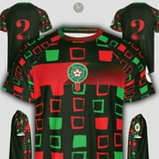 Morocco National Team soccer Jersey (Maillot du maroc ). Large (XS,S, M, L,XL...)